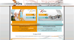 Desktop Screenshot of onlinefotokonyv.hu