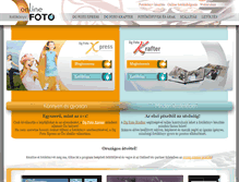 Tablet Screenshot of onlinefotokonyv.hu